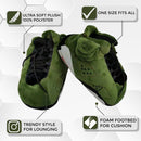 Sneaker Slippers Men and Women Comfy and Cozy Perfect for Lounging Pure Polyester One Size Fits All Trendy Design