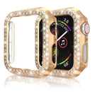 5 pack Luxury case For iWatch Tempered Glass Apple Watch Series SE/6/5/4/3/2/1 44mm 40mm 38mm