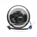 7'' Inch Round LED Headlight Wrangler Angel Eyes Amber Turning Signal light