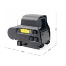 558 Red Green Dot Tactical Holographic Sight Reflex Sight with 20mm QD Rail