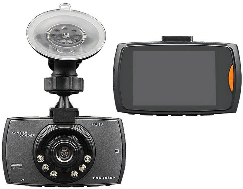 G30 Dual Lens Dashcam Car DVR Camera Black Box Full HD 1080P 2.7in LCD Night Vision G-Sensor Dash Cam Not Miss Loop Recording Black