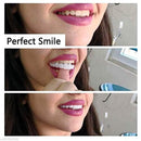 Upper & Lower Teeth Veneers - Simulation Braces Snap On Smile Tooth Cover - Perfect Teeth Whitening Replacement No Pain No Shots No Drilling Fix Smile in Minutes 2 PACK
