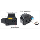 558 Red Green Dot Tactical Holographic Sight Reflex Sight with 20mm QD Rail