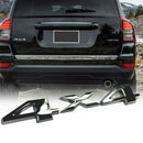 2pcs 4X4 Emblems, 3D Chrome Auto Tuning Sticker