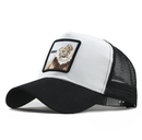 Unisex Animal Mesh Trucker Hat Snapback Square Patch Baseball Caps