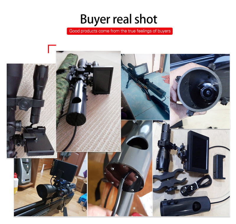 Infrared Night Vision Scope Attachment - 850nm Infrared Camera Waterproof Night Vision Device  0130  101  Trap Cameras A