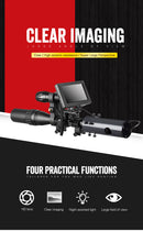 Infrared Night Vision Scope Attachment - 850nm Infrared Camera Waterproof Night Vision Device  0130  101  Trap Cameras A