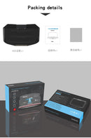 2021 New HUD OBD2 Car Heads Up Display GPS Dual Mode Speedometer Hud Over Speed Alarm Obd2 Car GPS  Hud Display