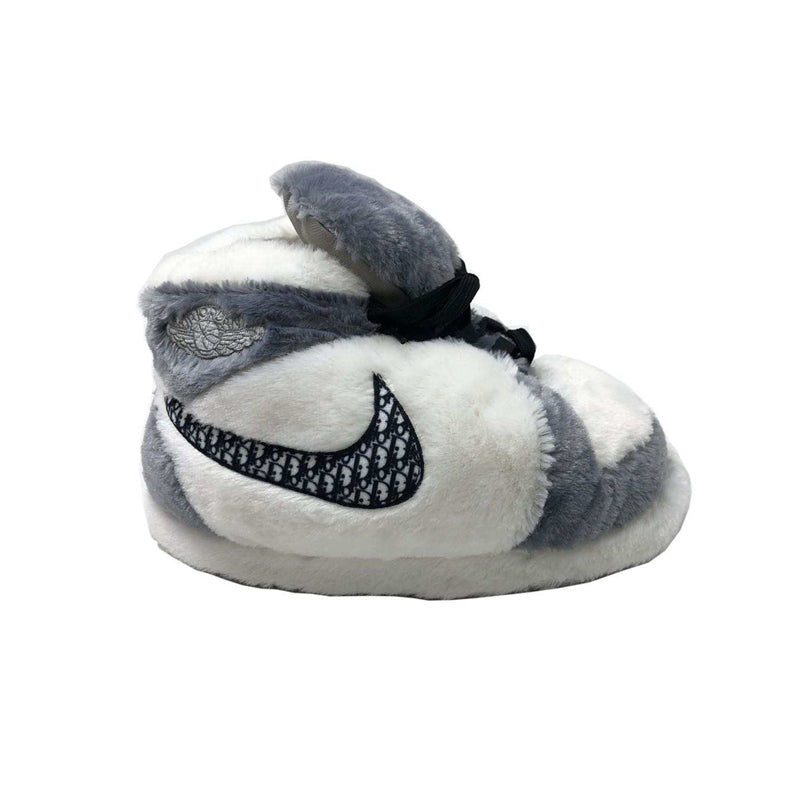 Sneaker Slippers Men and Women Comfy and Cozy Perfect for Lounging Pure Polyester One Size Fits All Trendy Design