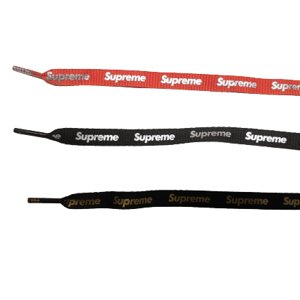 Supreme online black laces