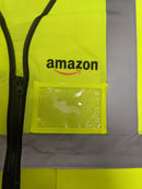 AMAZ Flex Logo Delivery Driver Reflective Vest with 2 Pockets