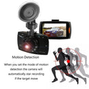 G30 Dual Lens Dashcam Car DVR Camera Black Box Full HD 1080P 2.7in LCD Night Vision G-Sensor Dash Cam Not Miss Loop Recording Black