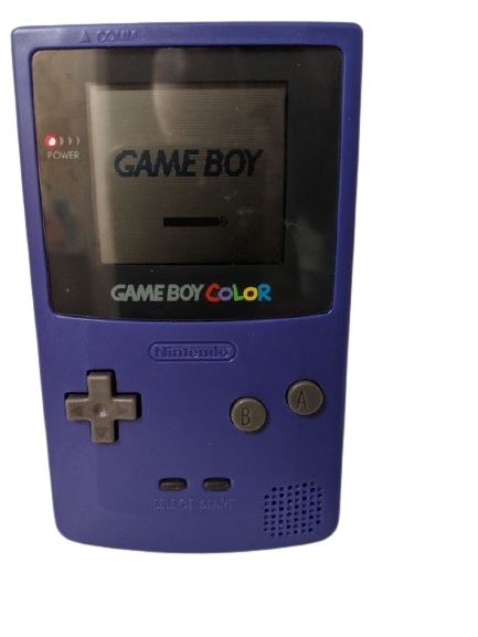 Gameboy Color  System Grape Purple  Handheld System Entertainment