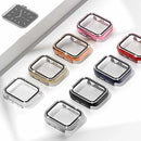 5 pack Luxury case For iWatch Tempered Glass Apple Watch Series SE/6/5/4/3/2/1 44mm 40mm 38mm