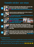 4PCS Car Stickers 4X4 Off Road Decal Sticker window sticker Black 1500 2500 f150 f250